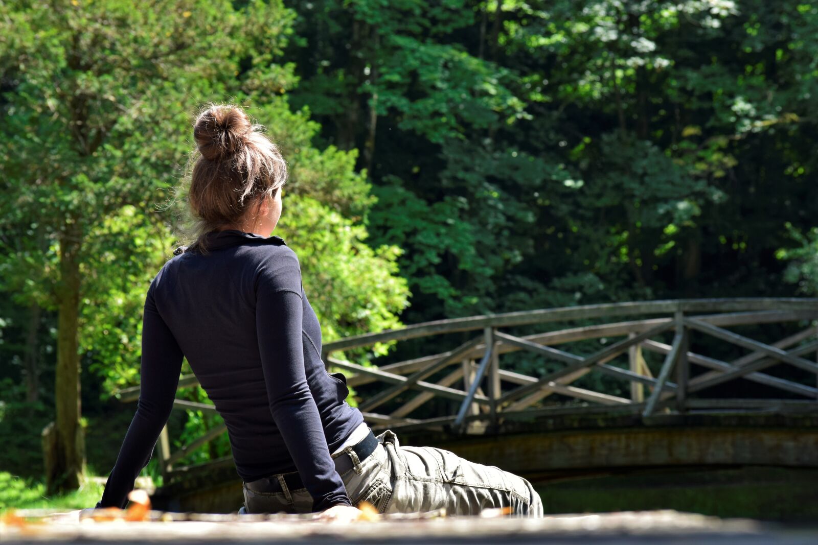 Nikon D5300 sample photo. Girl, woman, sit photography