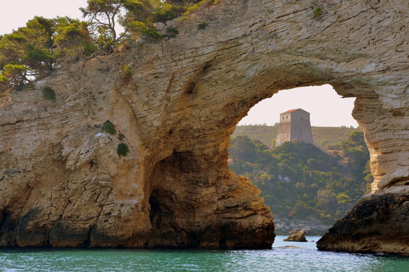 Nikon D7100 sample photo. Arc, rock, sea photography