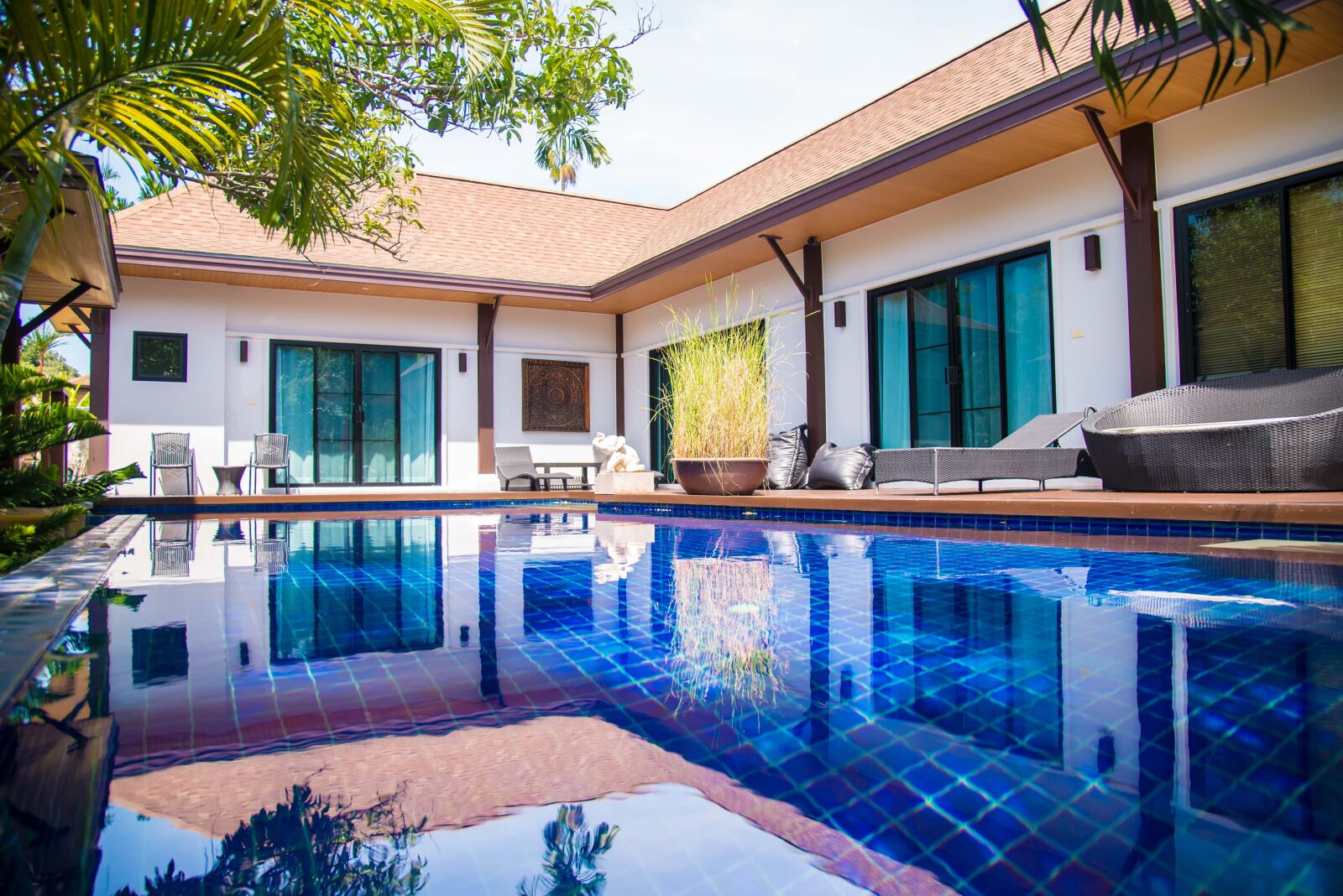Nikon D610 sample photo. Villa, nai harn, phuket photography