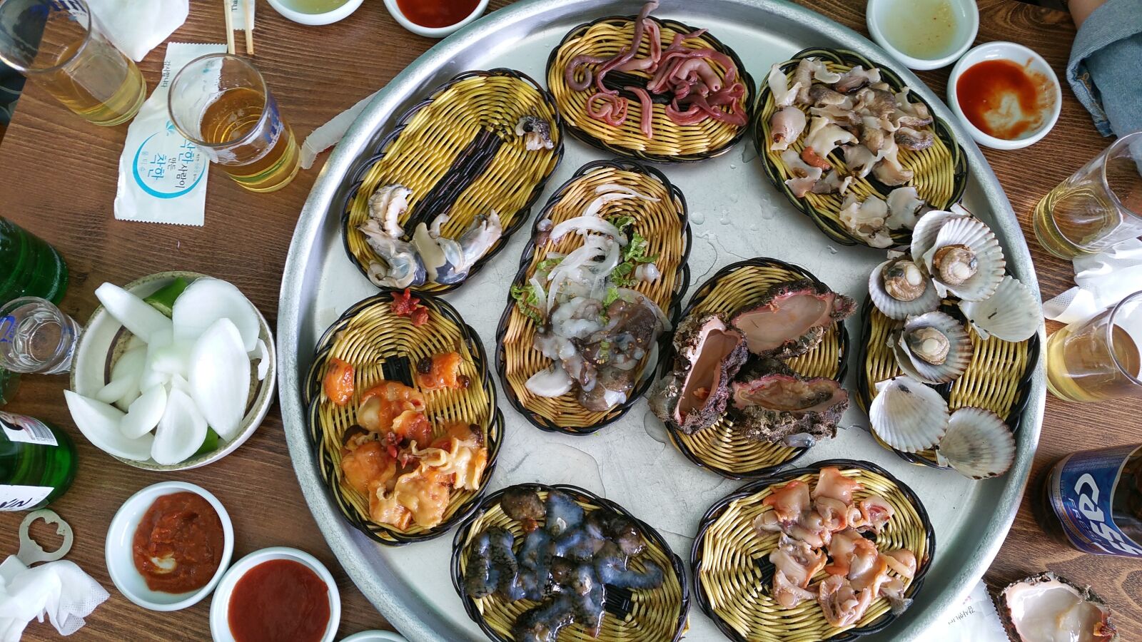Samsung Galaxy S5 sample photo. Softening and, seafood, food photography
