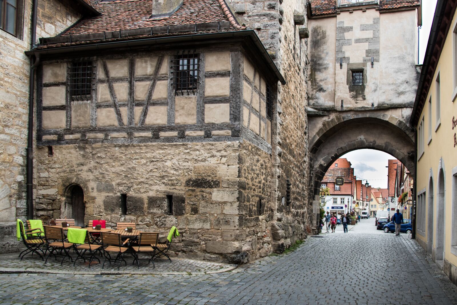 Canon EOS 80D sample photo. Rothenburg, fachwerkhaus, historically photography