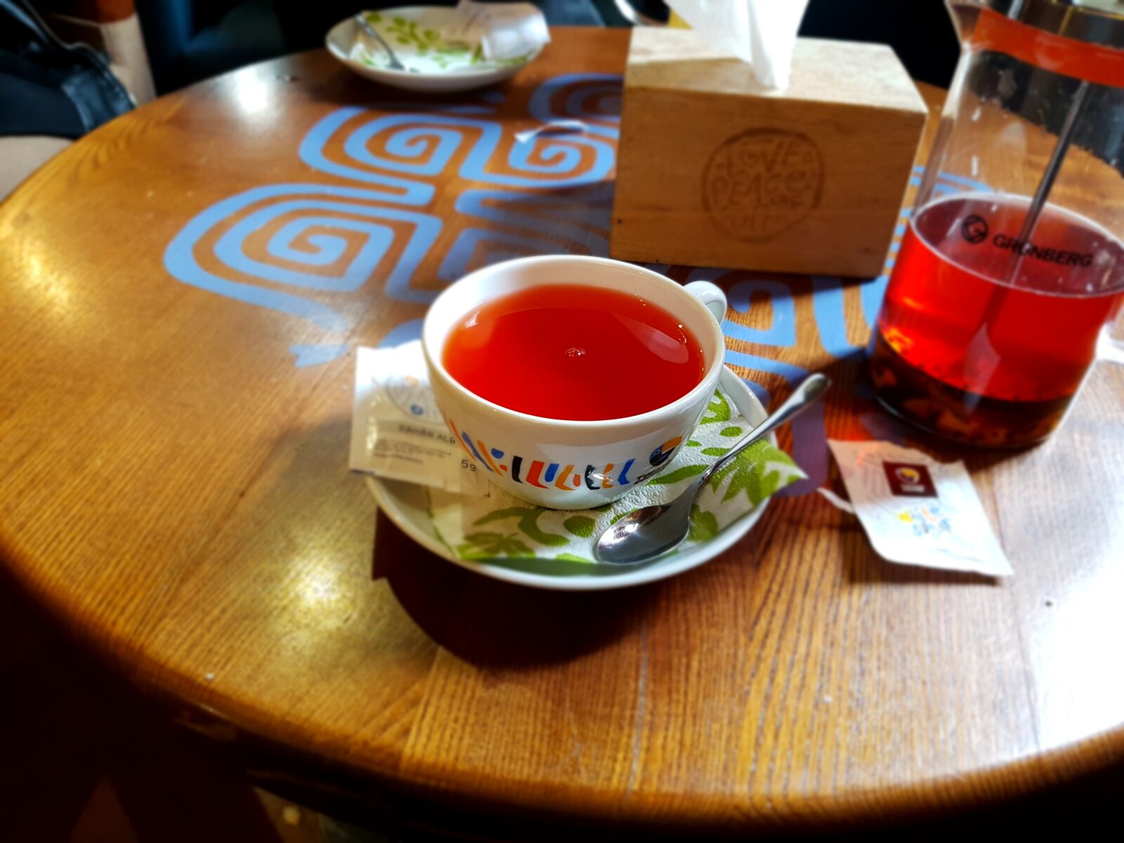 Samsung Galaxy S7 Edge sample photo. Raspberry, tea photography