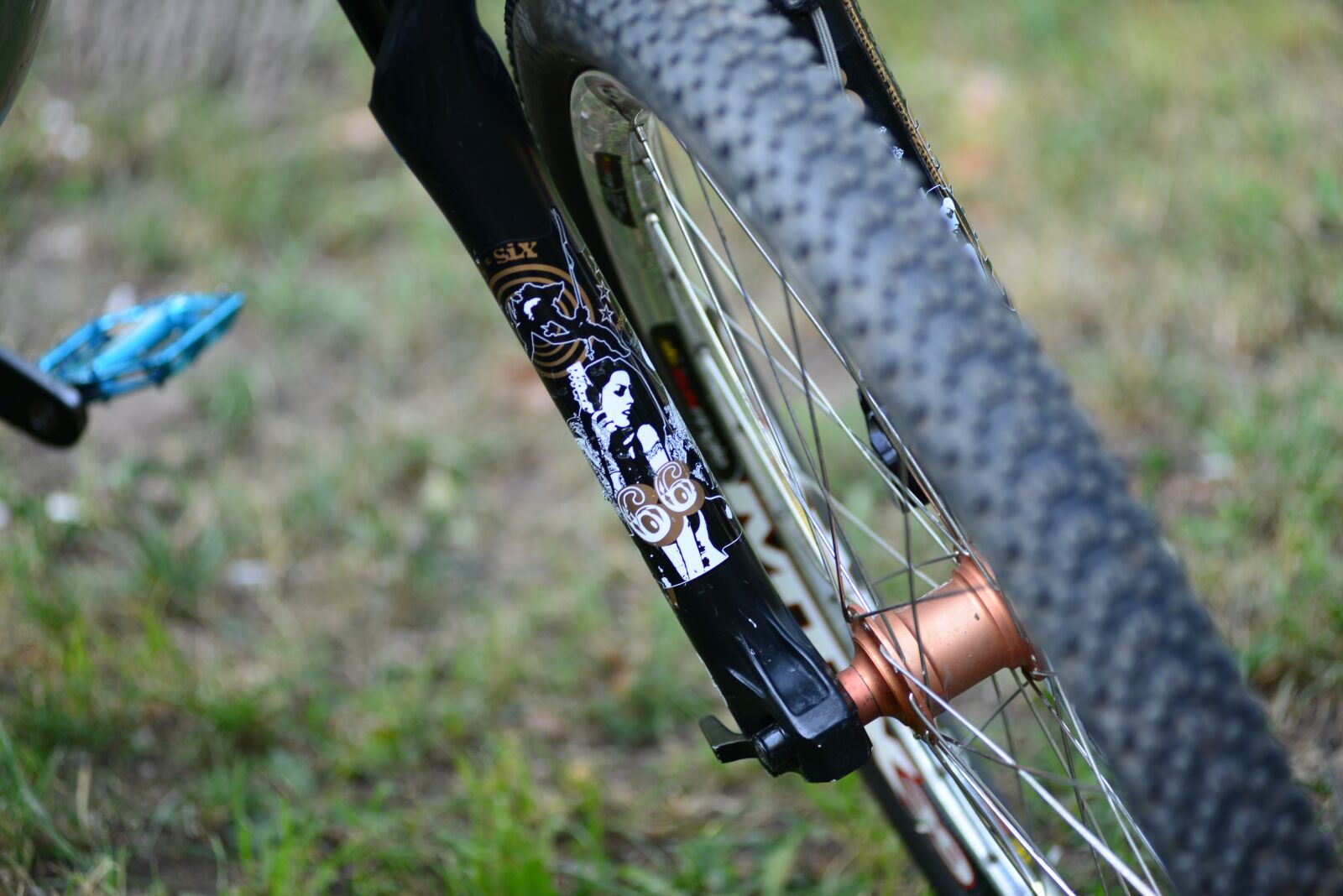 Nikon D800 sample photo. Marzocchi, wheel, bike photography