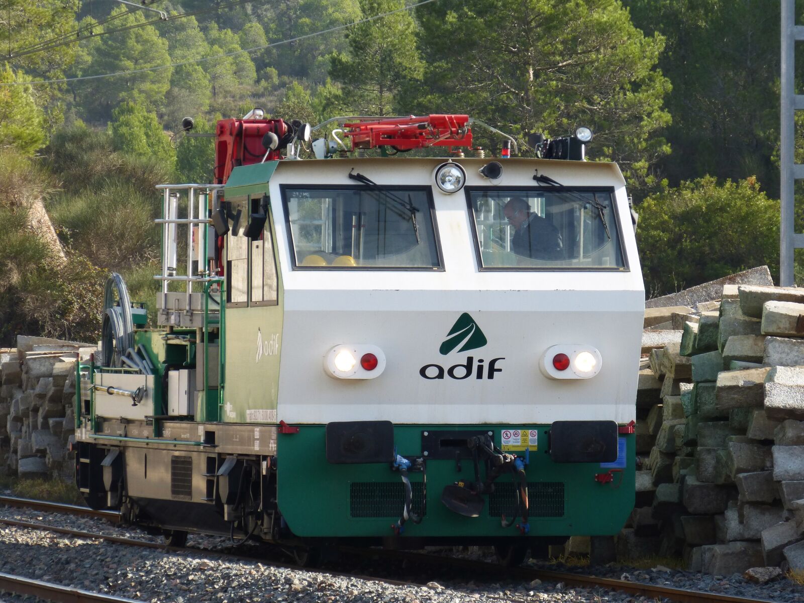 Panasonic DMC-FZ62 sample photo. Locomotive, railway, maintenance photography