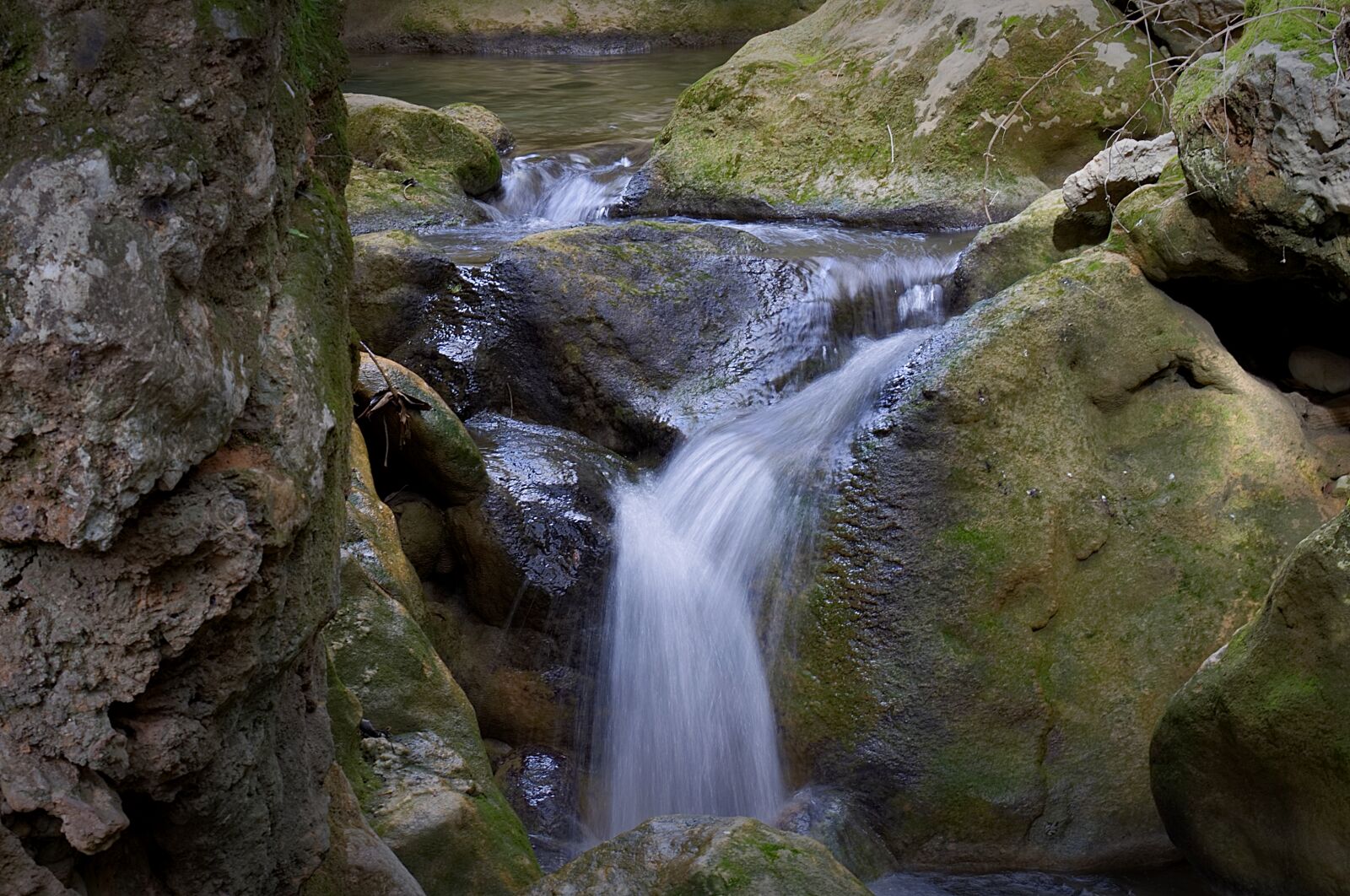 Fujifilm X-A2 sample photo. Creek, waterfall, water photography