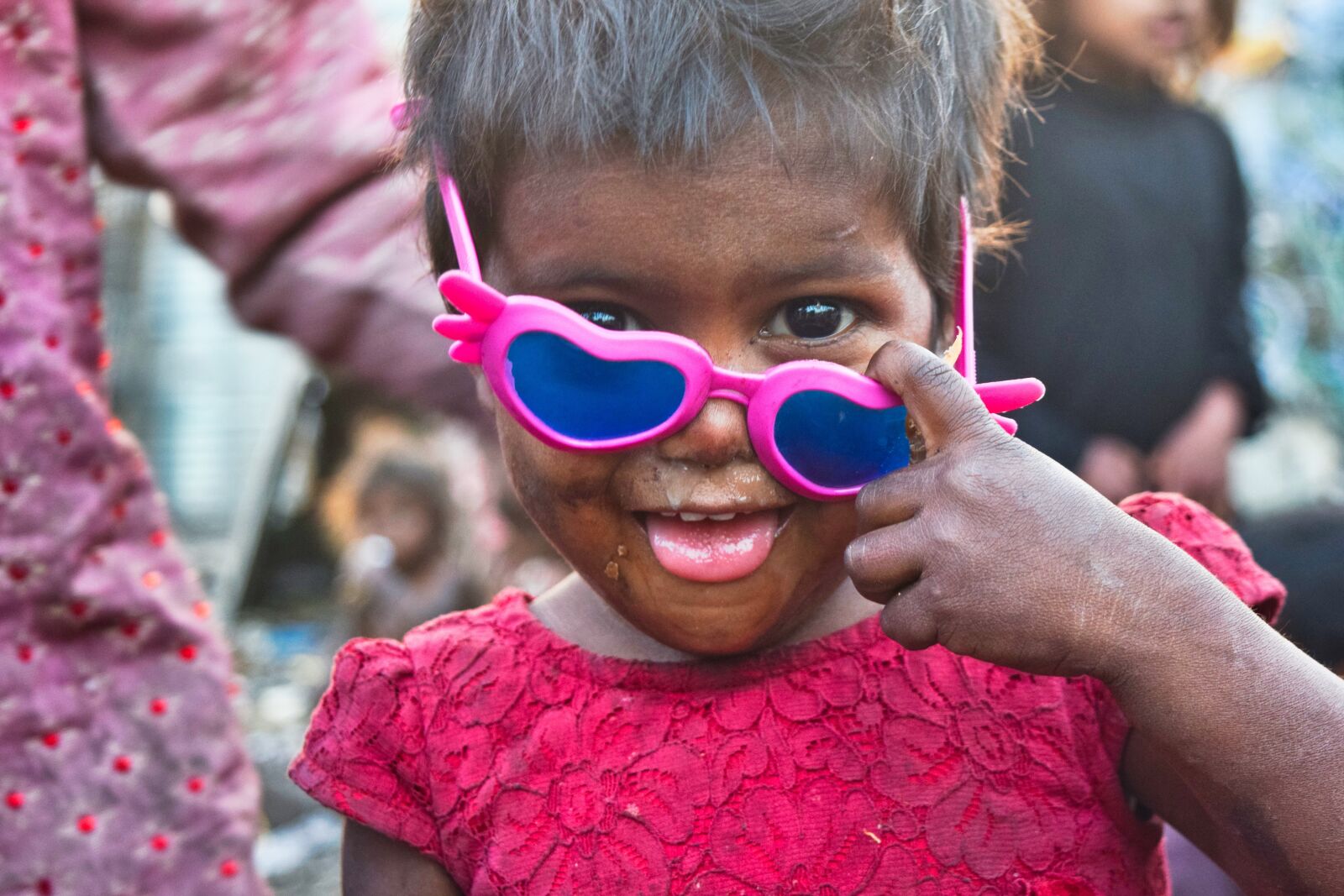 Nikon D3300 sample photo. Poor, girl, slums photography