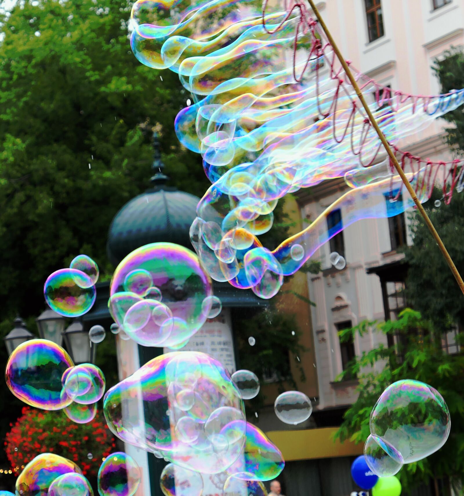 Panasonic Lumix DMC-LX10 (Lumix DMC-LX15) sample photo. Soap bubbles, soap, blow photography