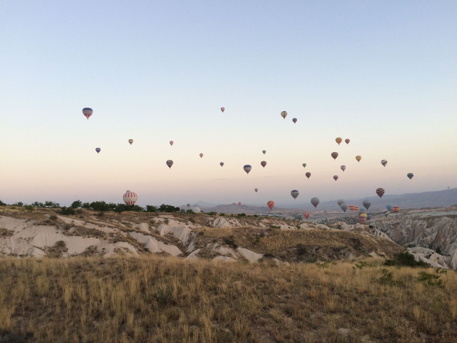 iPhone 5s back camera 4.15mm f/2.2 sample photo. Hot air balloon, cappadocia photography
