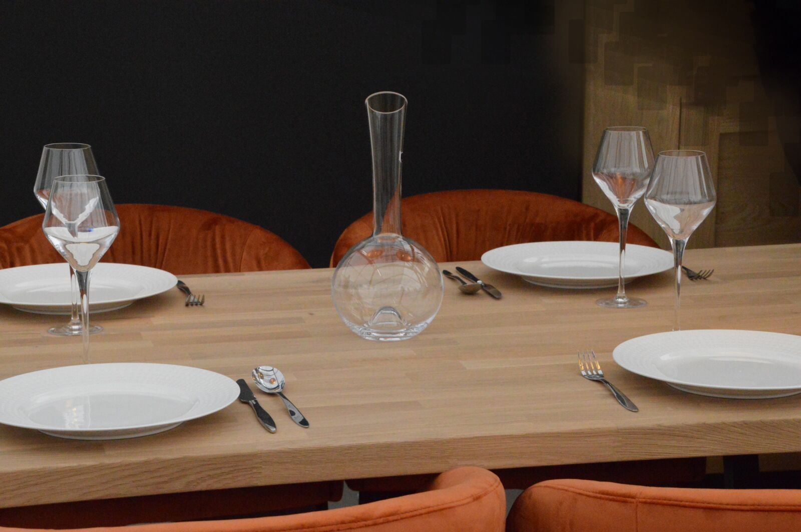 Nikon D3200 sample photo. Table, dining room, presentation photography