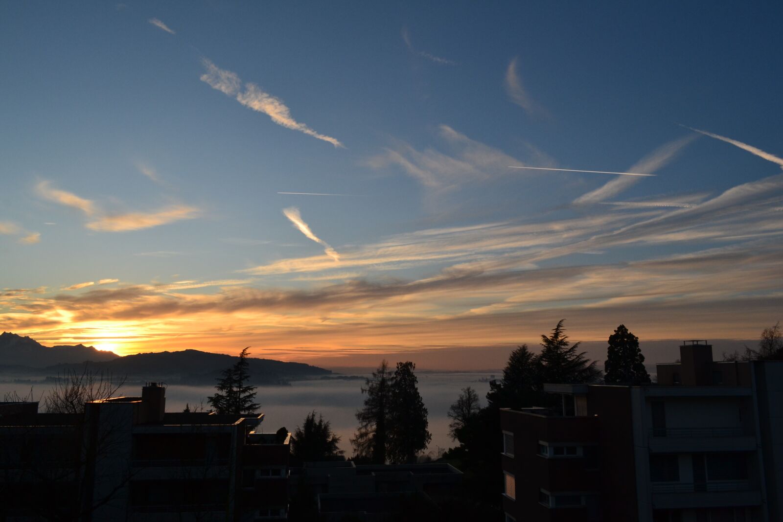 Nikon D3100 sample photo. Sky, sunset, sunset sky photography