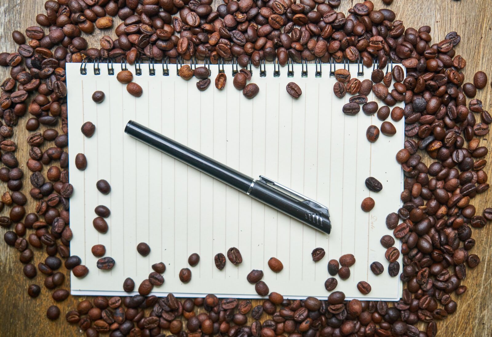 Sony a7R II sample photo. Notebook, coffee, course photography