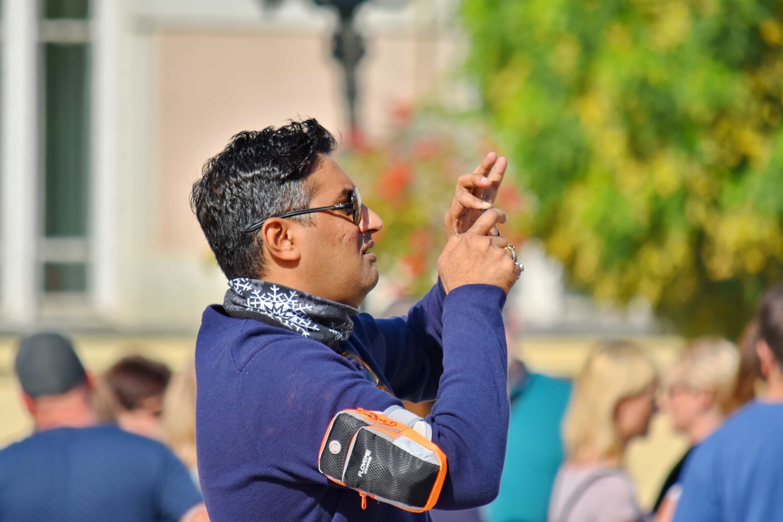 Nikon D5500 sample photo. Asian, eyeglasses, hands, handsome photography