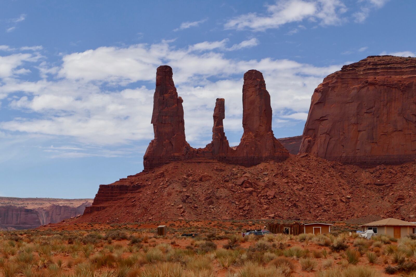 Panasonic Lumix DMC-FZ1000 sample photo. Hamlet, navajo, three-sisters photography