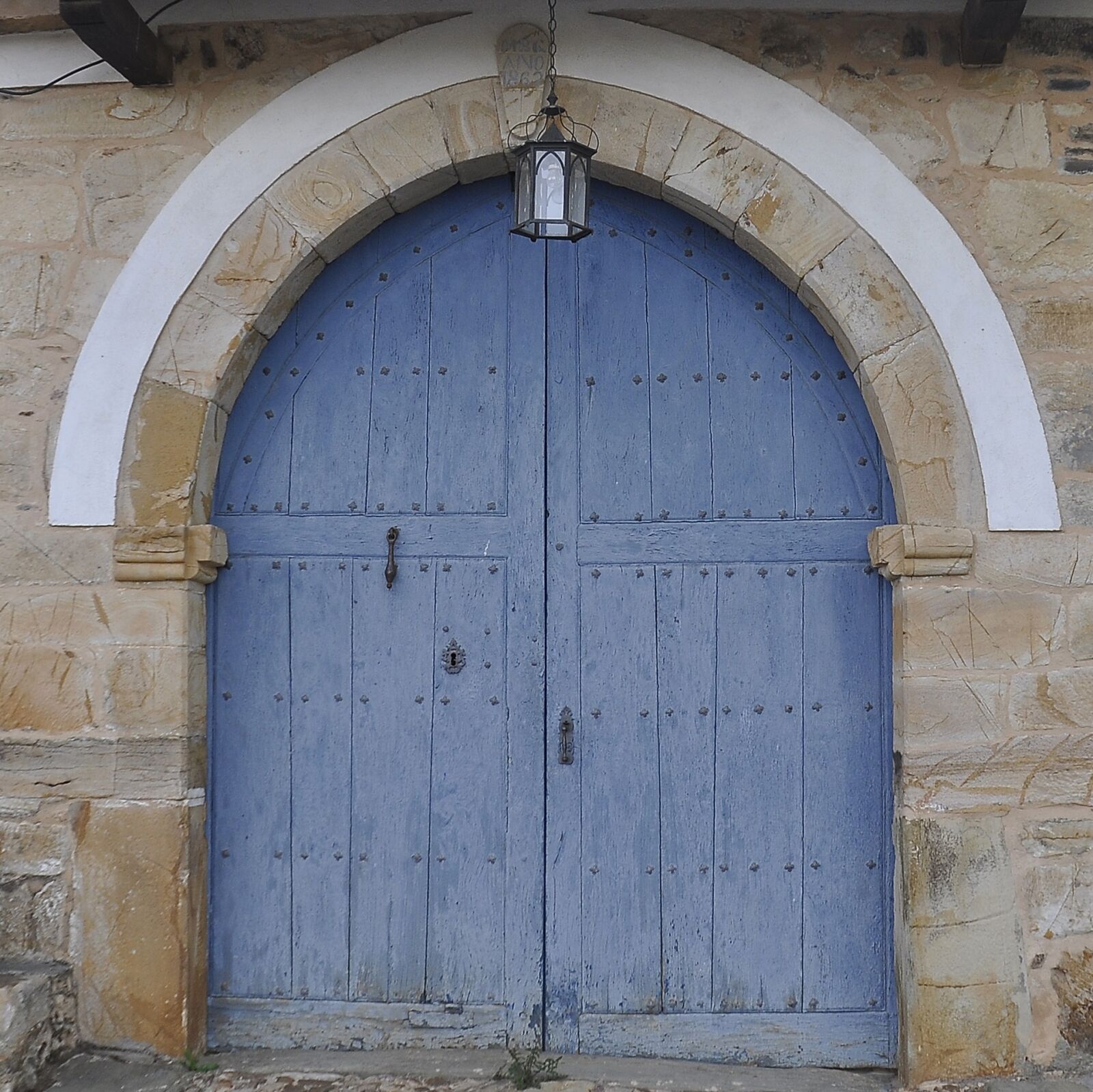 Nikon D5000 sample photo. Doors, painted, wood photography