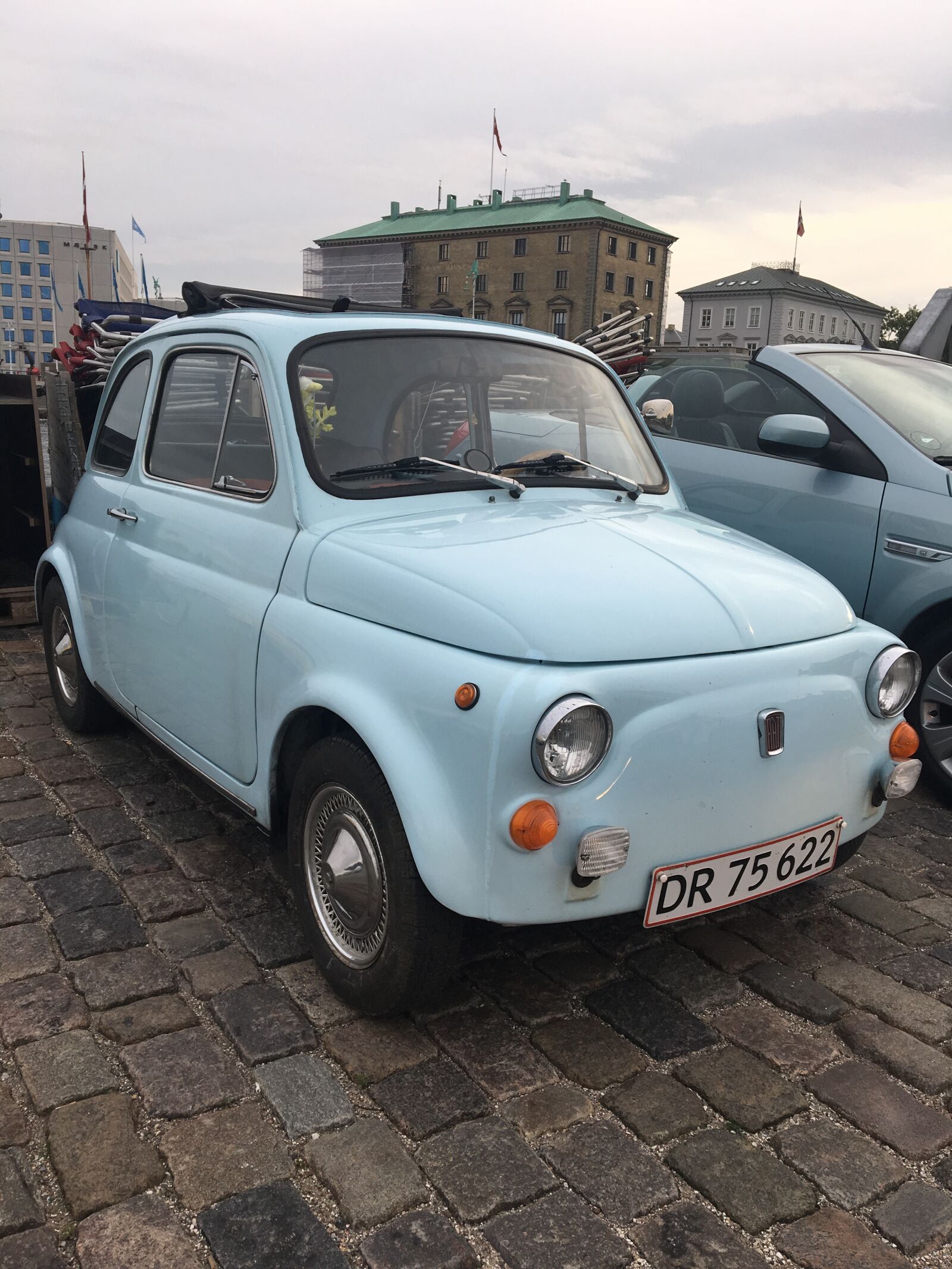 Apple iPhone 6s sample photo. Car, city, fiat photography