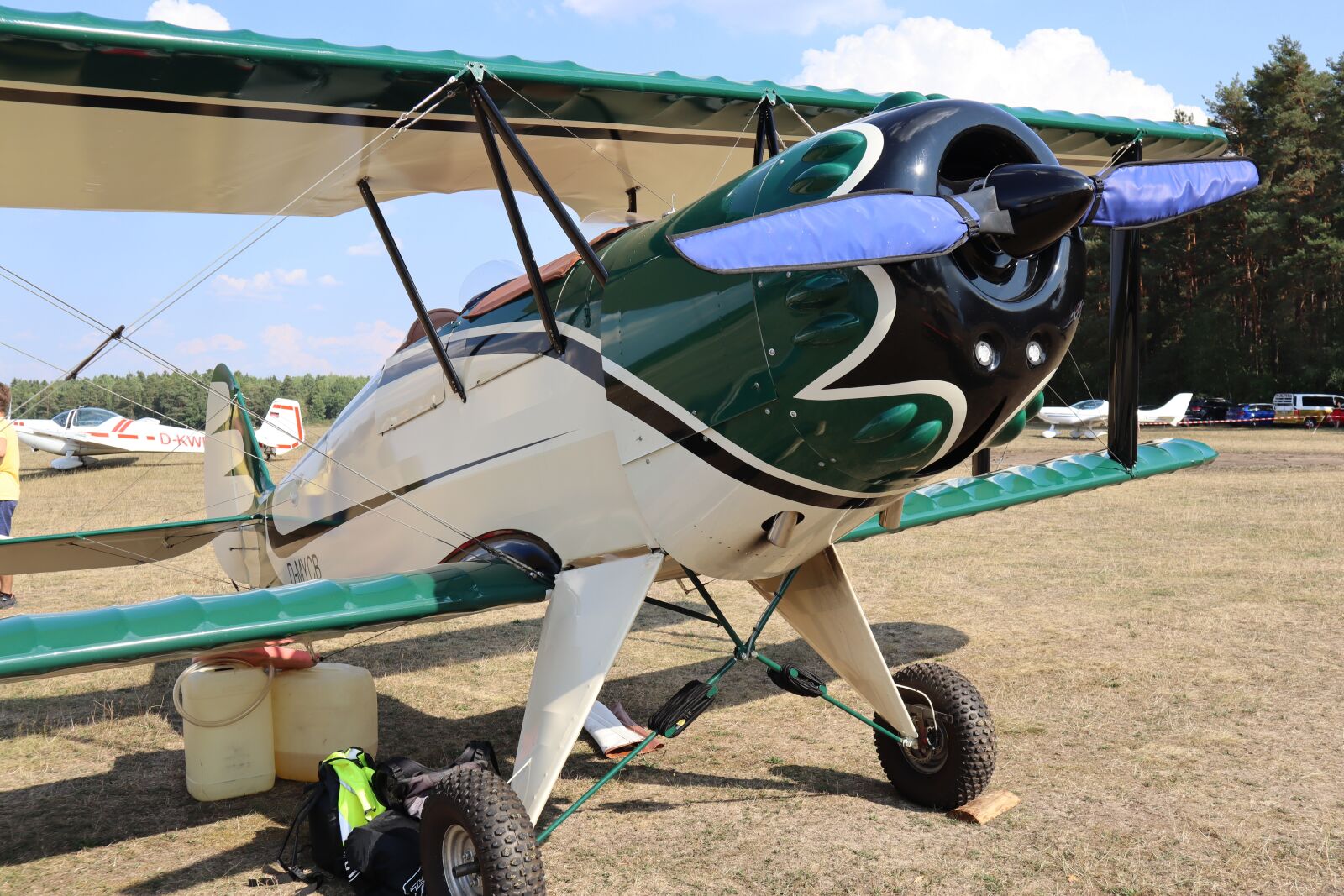 Canon EOS M50 (EOS Kiss M) sample photo. Aircraft, double decker, pilot photography