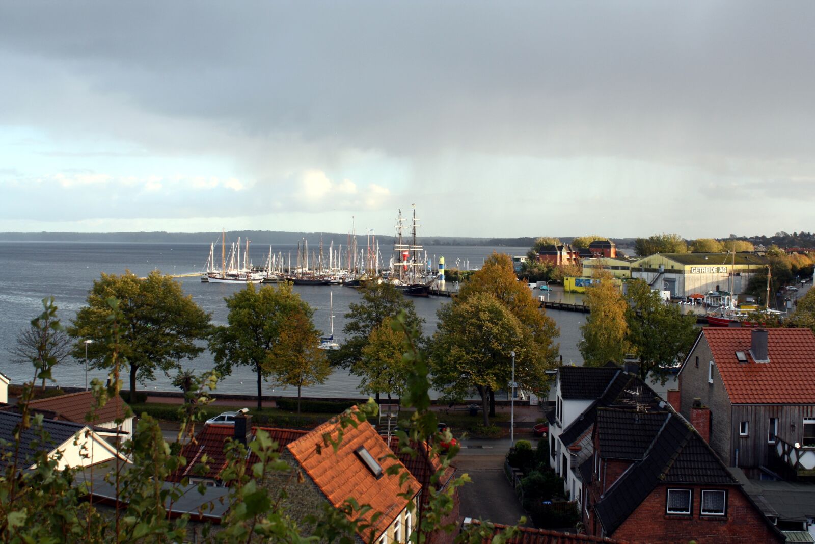 Canon EOS 1000D (EOS Digital Rebel XS / EOS Kiss F) sample photo. Panorama, city, eckernförde photography