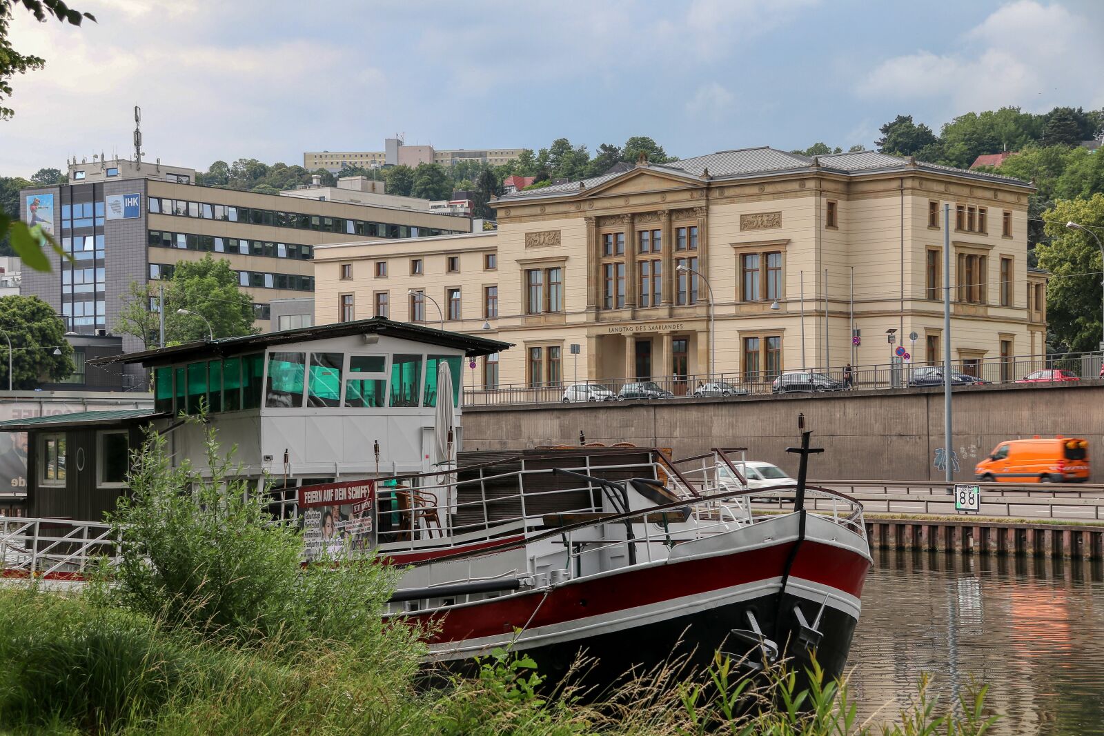 Canon EOS 80D sample photo. Saarbrücken, landtag, saar photography
