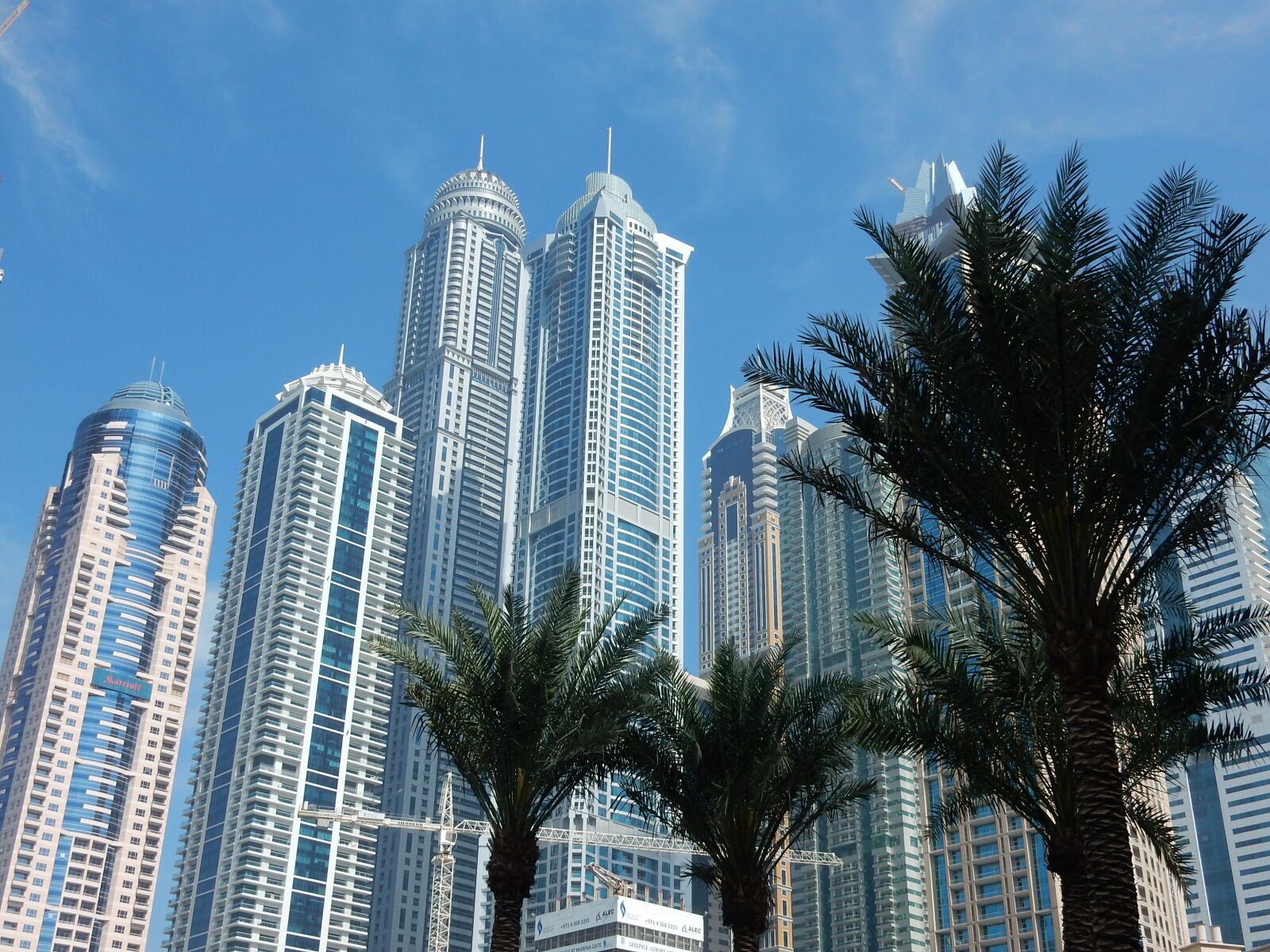 Nikon Coolpix S9900 sample photo. Dubai, marina, skyscraper photography