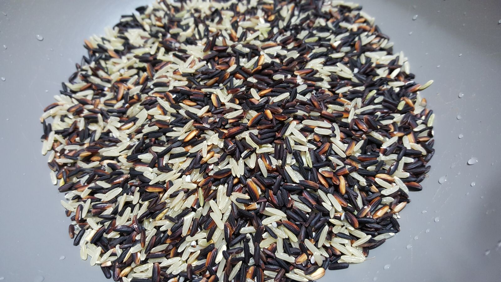 Samsung Galaxy Note5 sample photo. Rice, brown rice, mixed photography