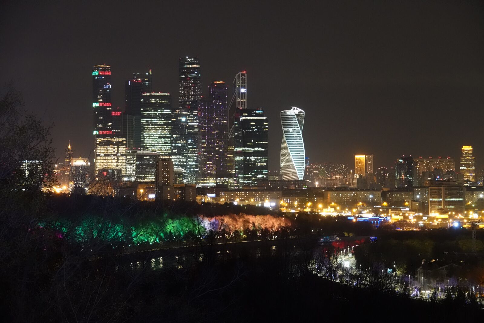 Sony Cyber-shot DSC-RX10 IV sample photo. Landscape, skyscrapers, moscow photography