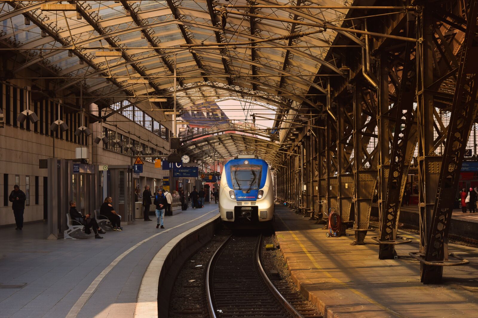 Nikon D3300 sample photo. Architecture, railway station, train photography