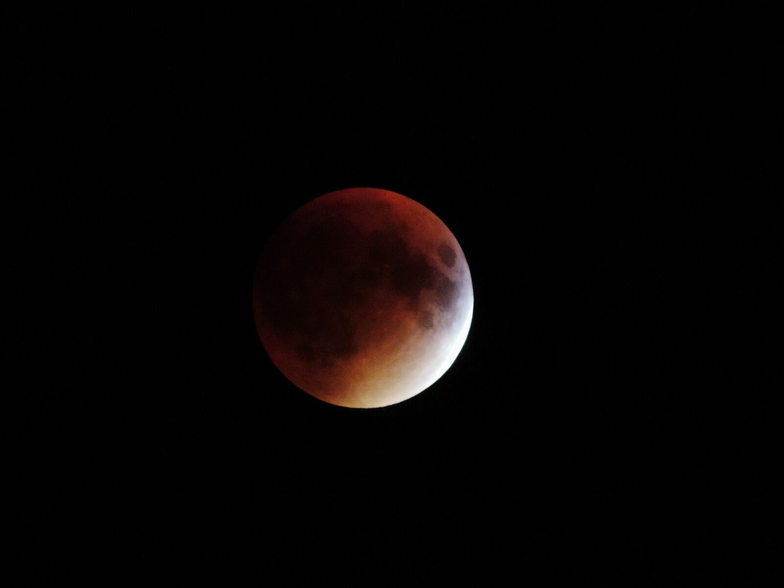 Nikon Coolpix P520 sample photo. Harvest, moon, red photography