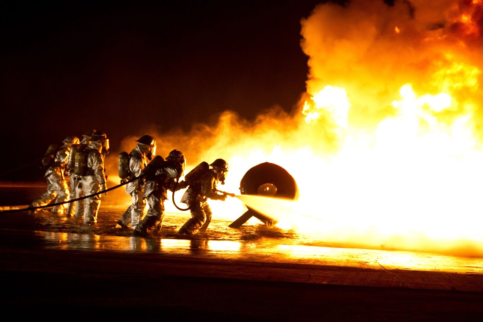 Canon EOS 7D sample photo. Firefighter, training, live photography