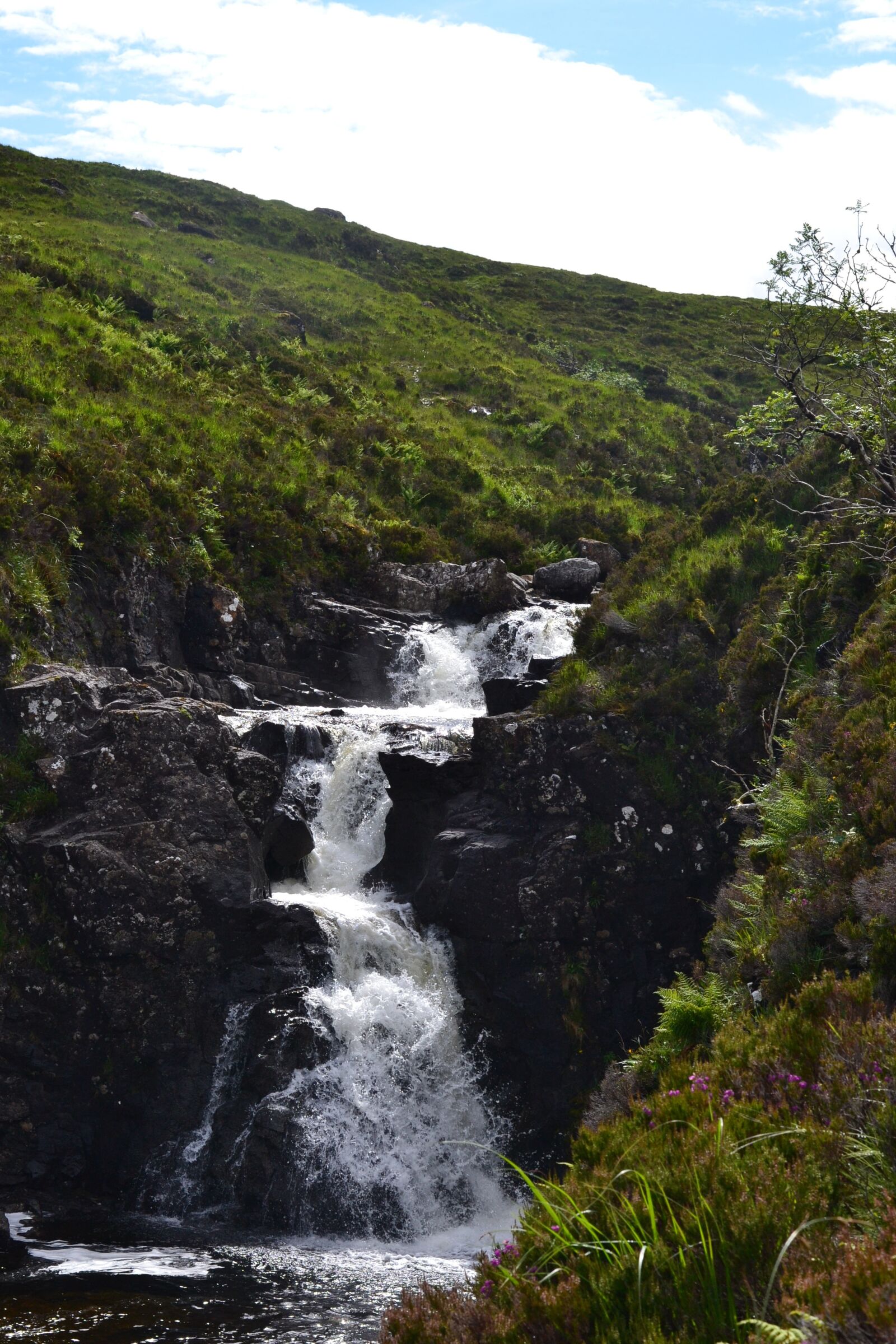 Nikon D3100 sample photo. Waterfall, water, nature photography