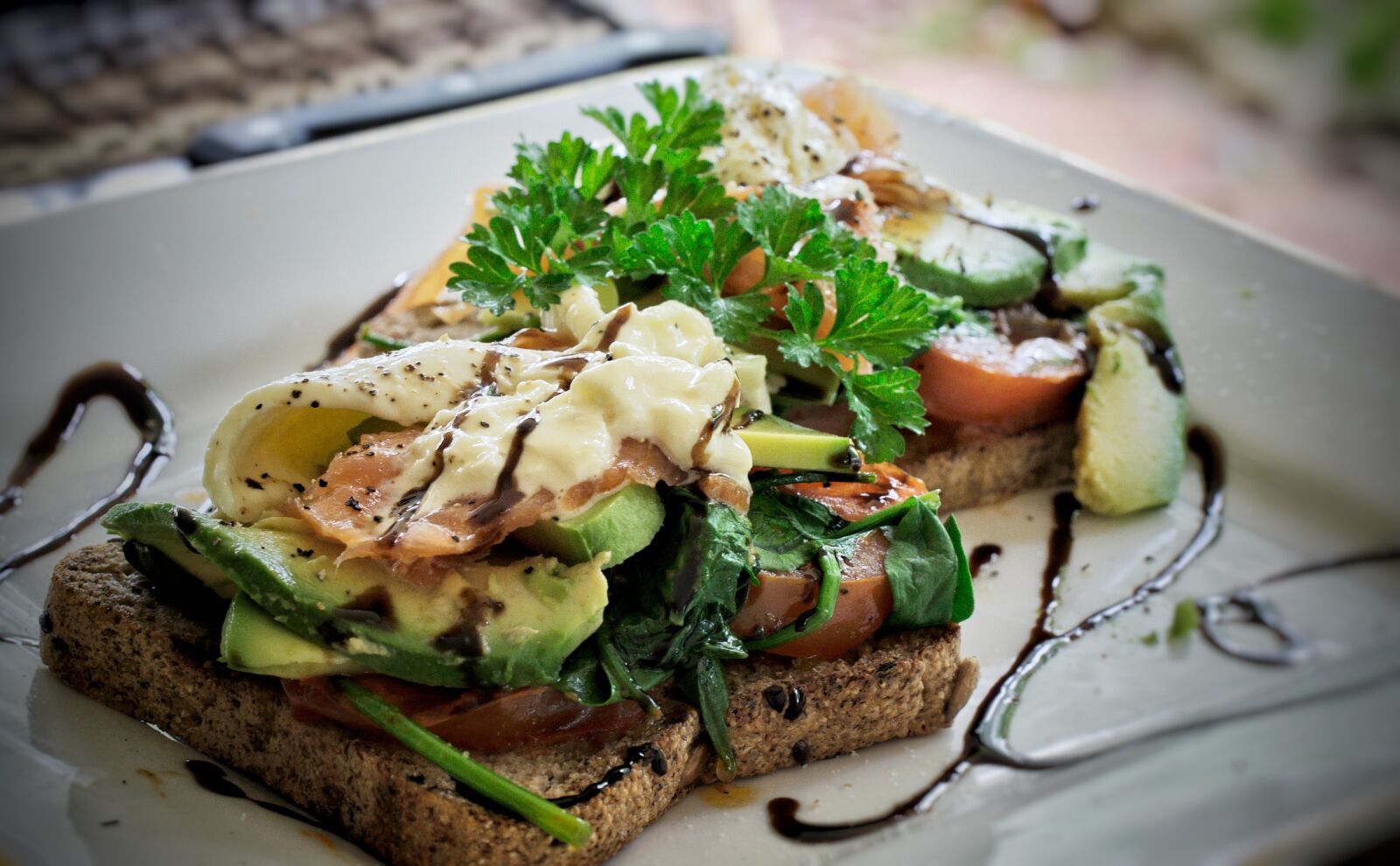 Nikon D90 sample photo. Breakfast, avocado, toast photography