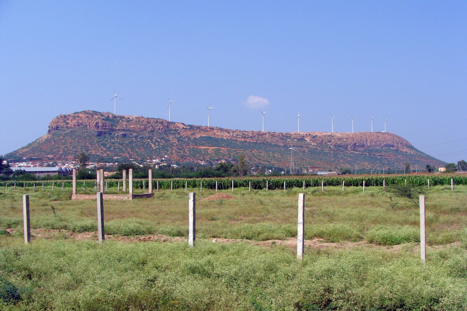 Sony Cyber-shot DSC-H10 sample photo. Hill, isolated, nargund hill photography