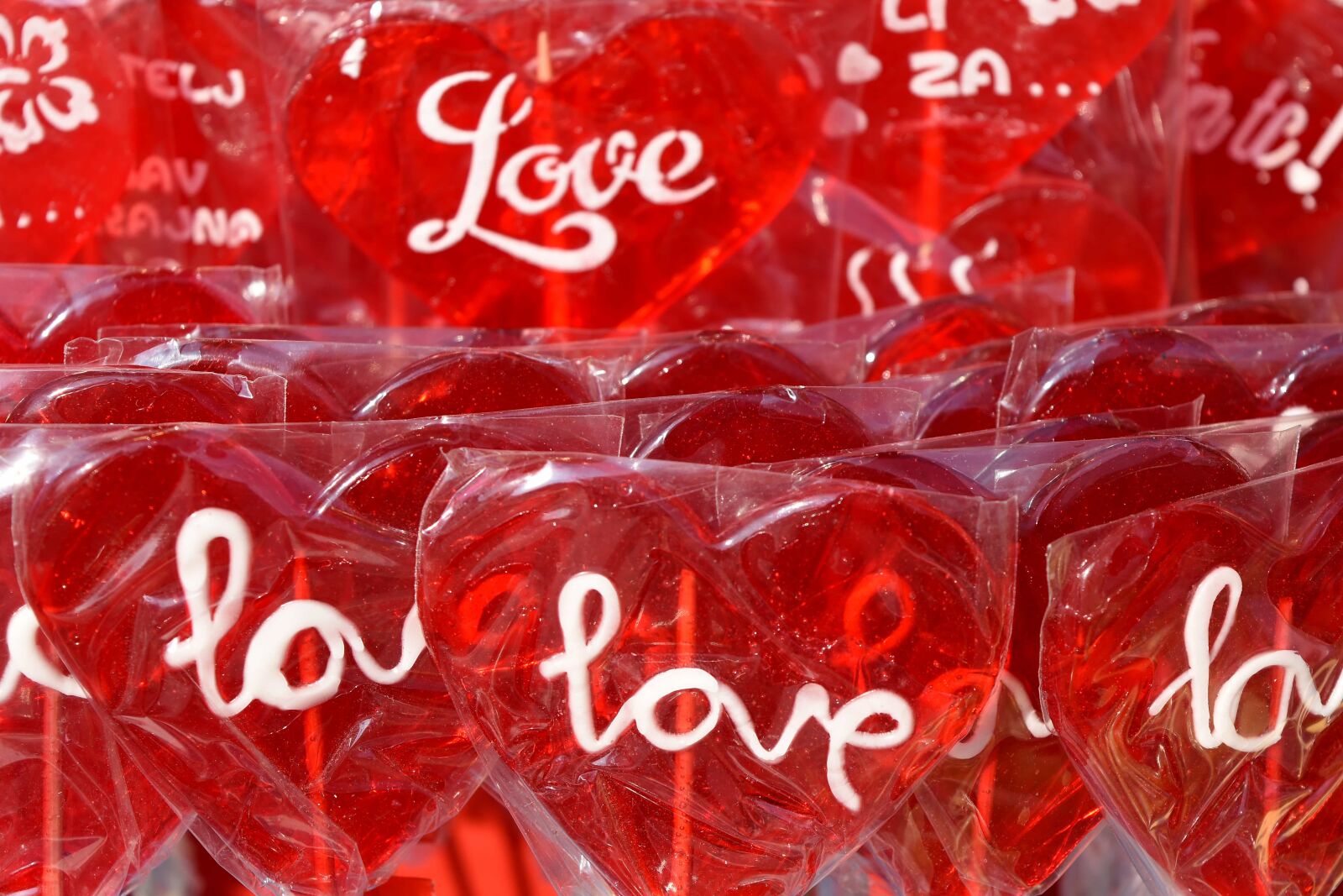 Nikon D5500 sample photo. Candy, gelatin, heart, love photography