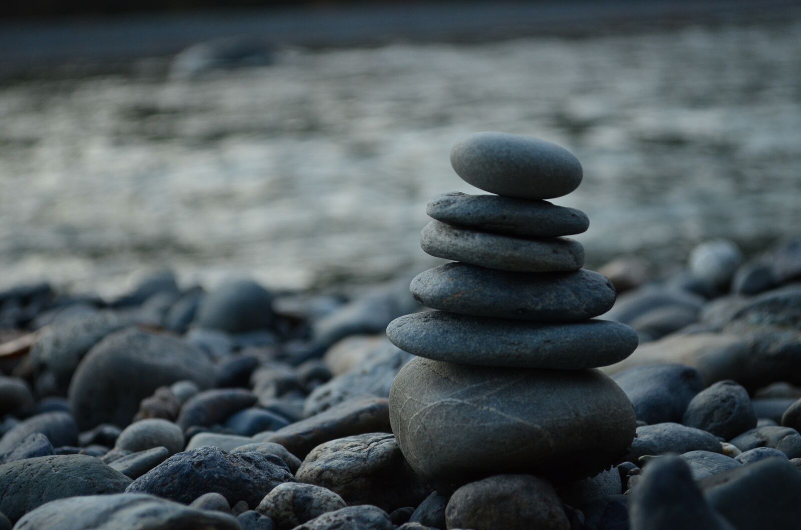 Nikon D5100 sample photo. Beach, rocks, stacked photography