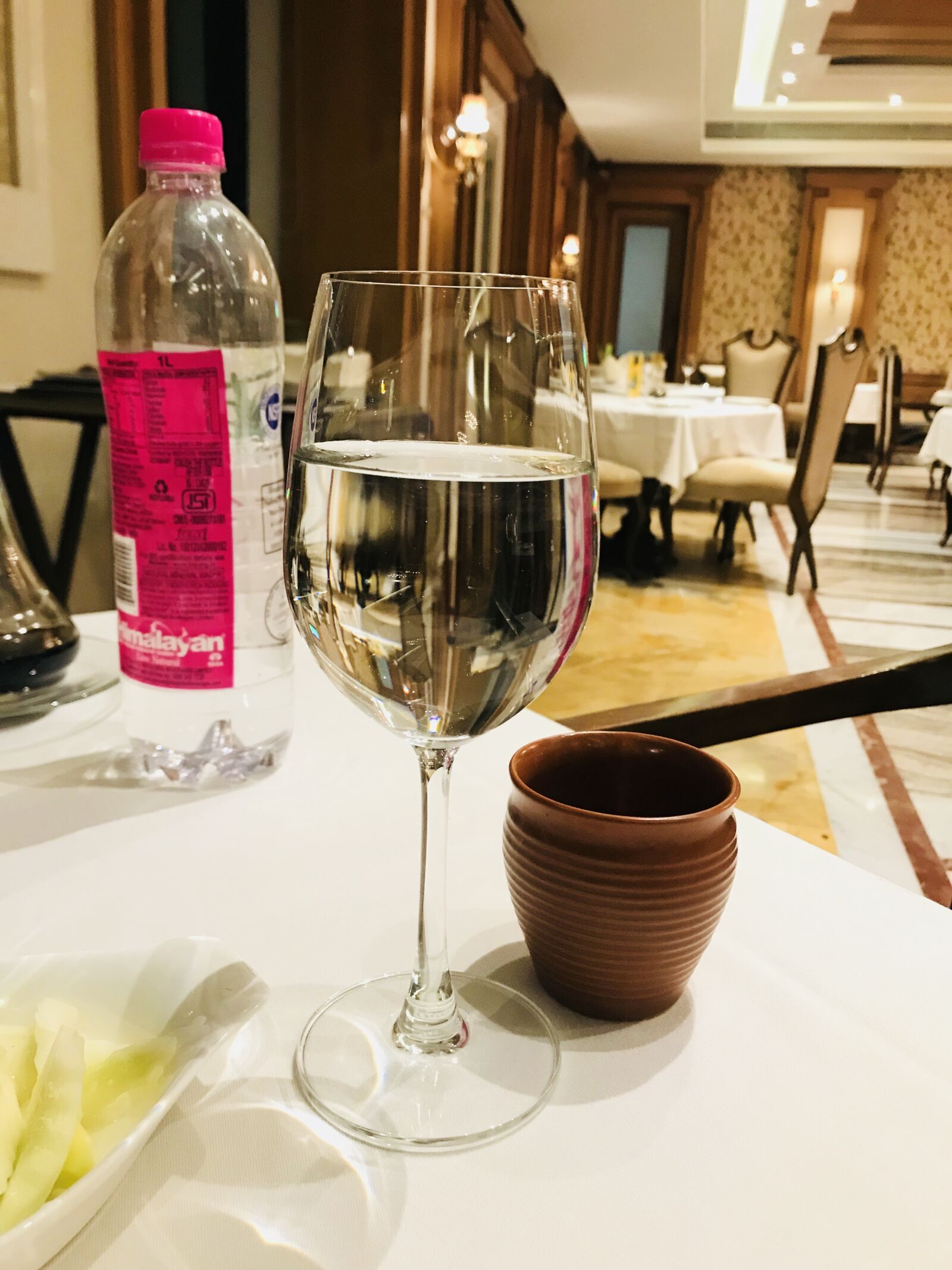 iPhone 7 Plus back dual camera 3.99mm f/1.8 sample photo. Restaurant, luxury, wine photography
