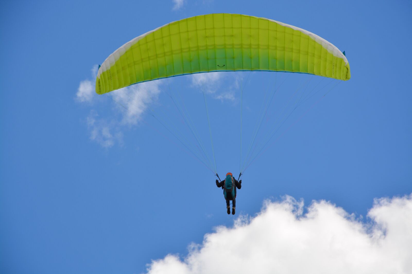 Nikon D5200 sample photo. Paragliding, paraglider, sailing photography