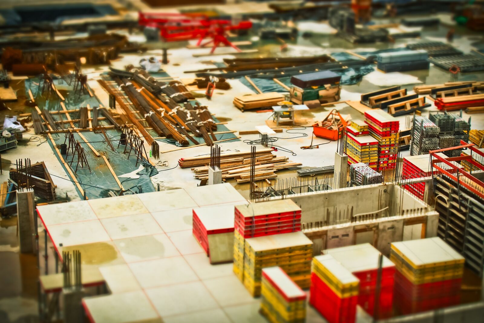 Olympus OM-D E-M10 sample photo. Construction, site, build photography