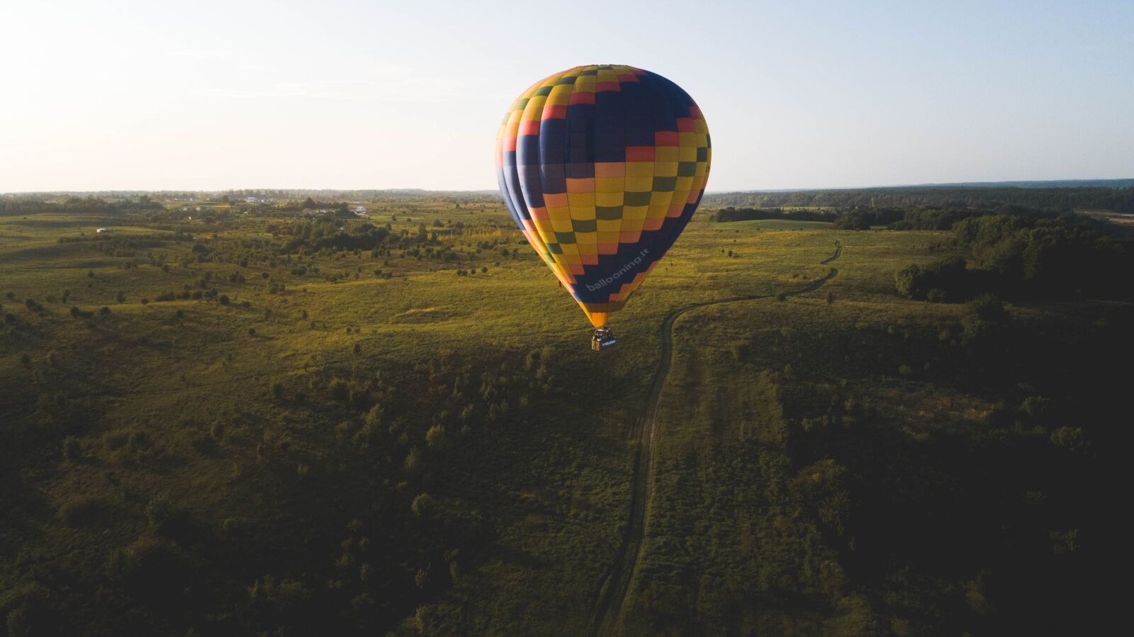 DJI FC6310 sample photo. Balloon, nature, landscape photography