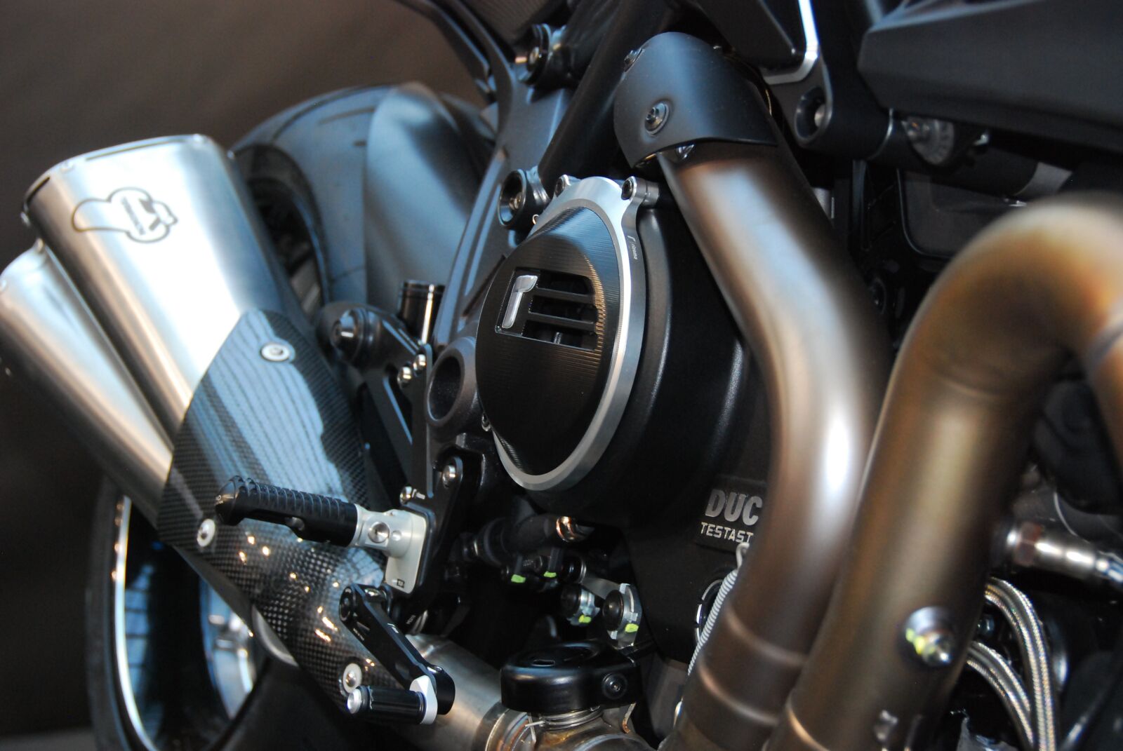 Nikon D80 sample photo. Ducati, diavel, motorcycle photography
