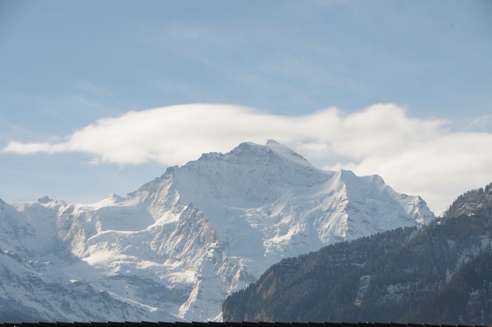 Nikon D300 sample photo. Mountain, winter, snow photography