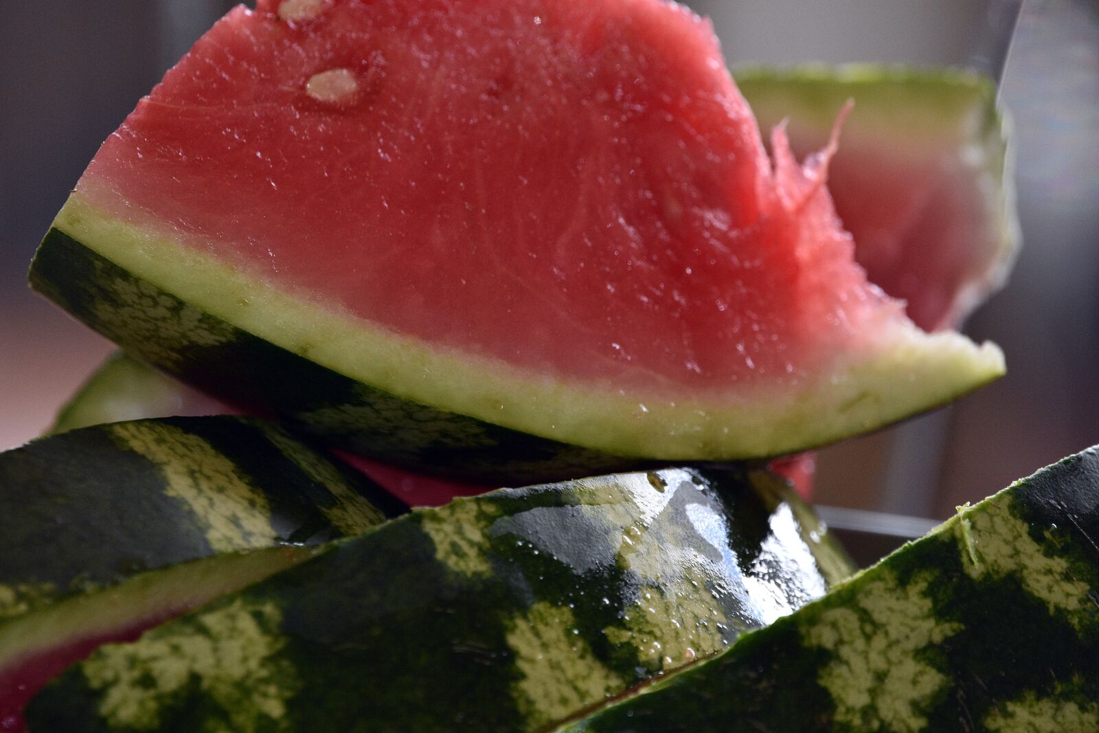 Nikon D3400 sample photo. Watermelon, fruit, red photography