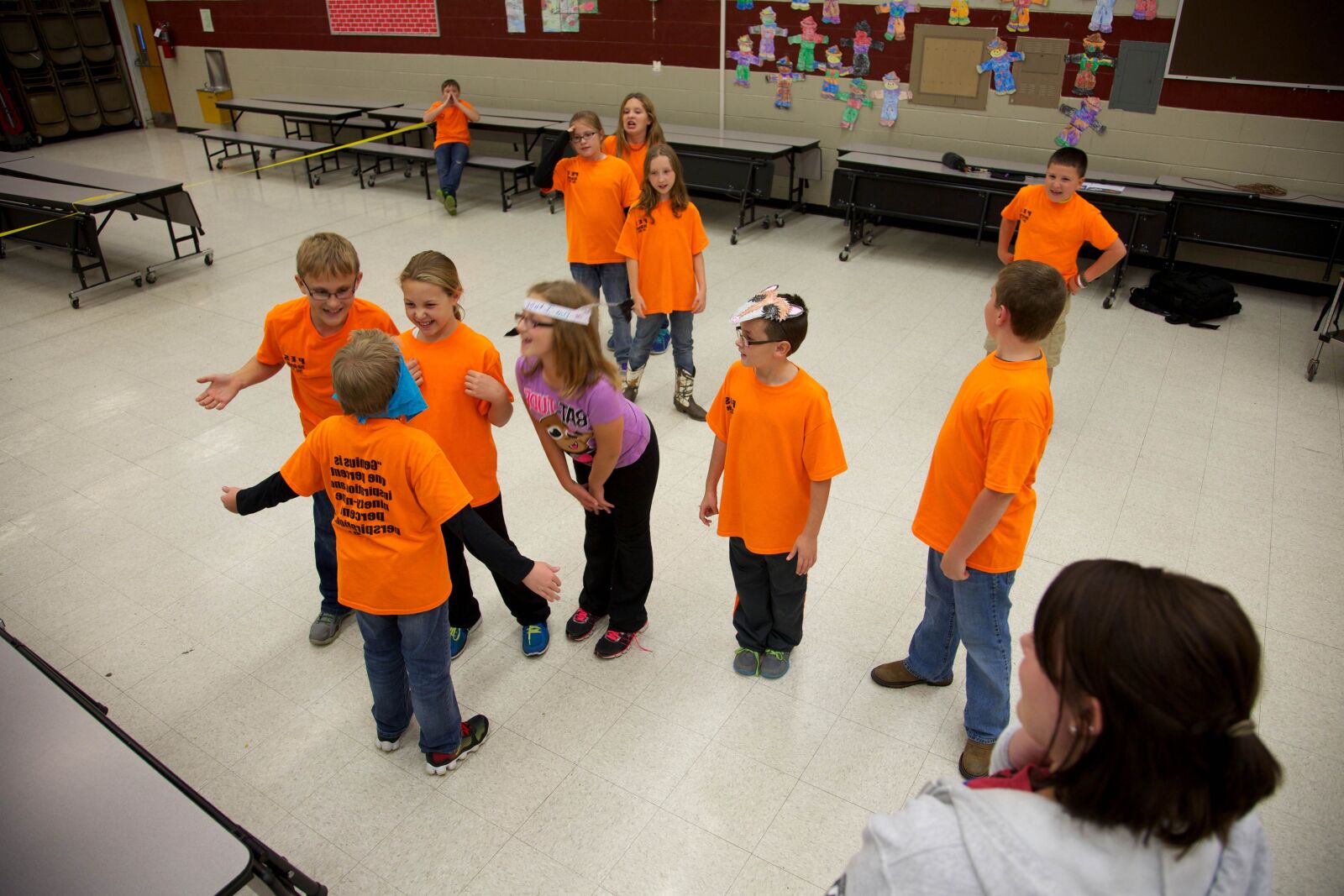 Canon EOS 5D Mark III sample photo. Students, classroom, play, game photography