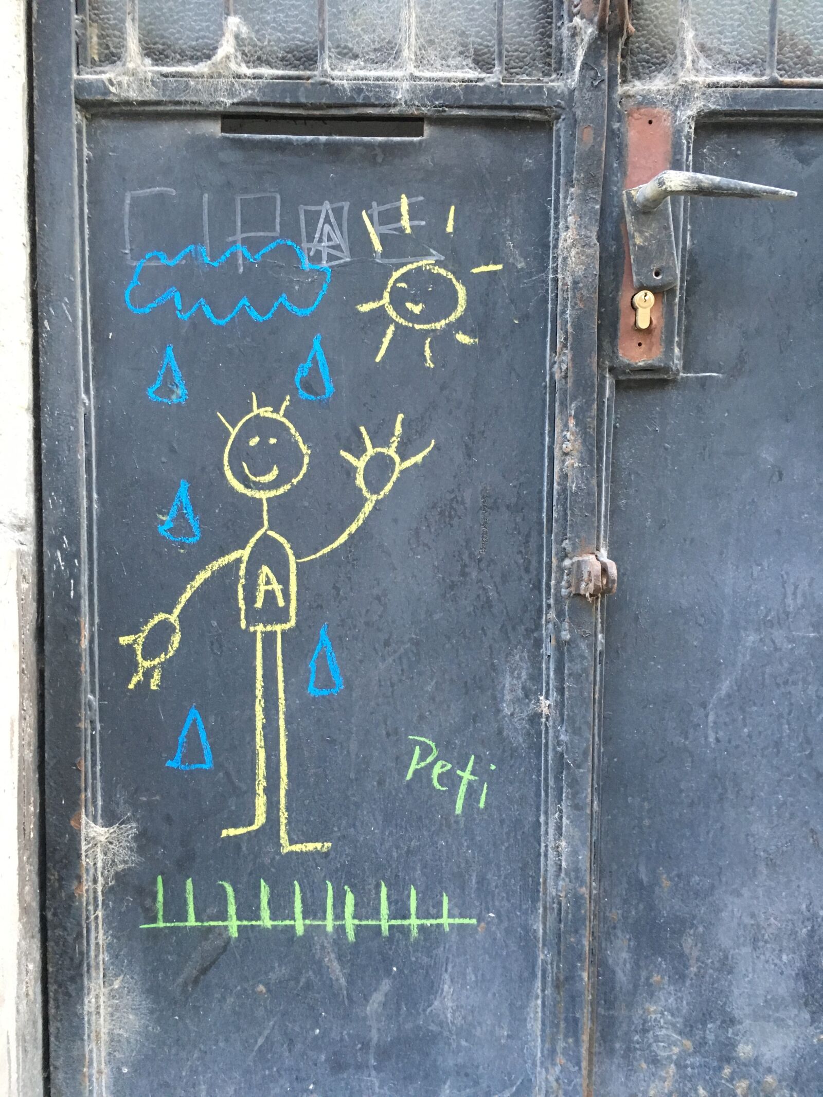 Apple iPhone 6s sample photo. Child, drawing, happy photography