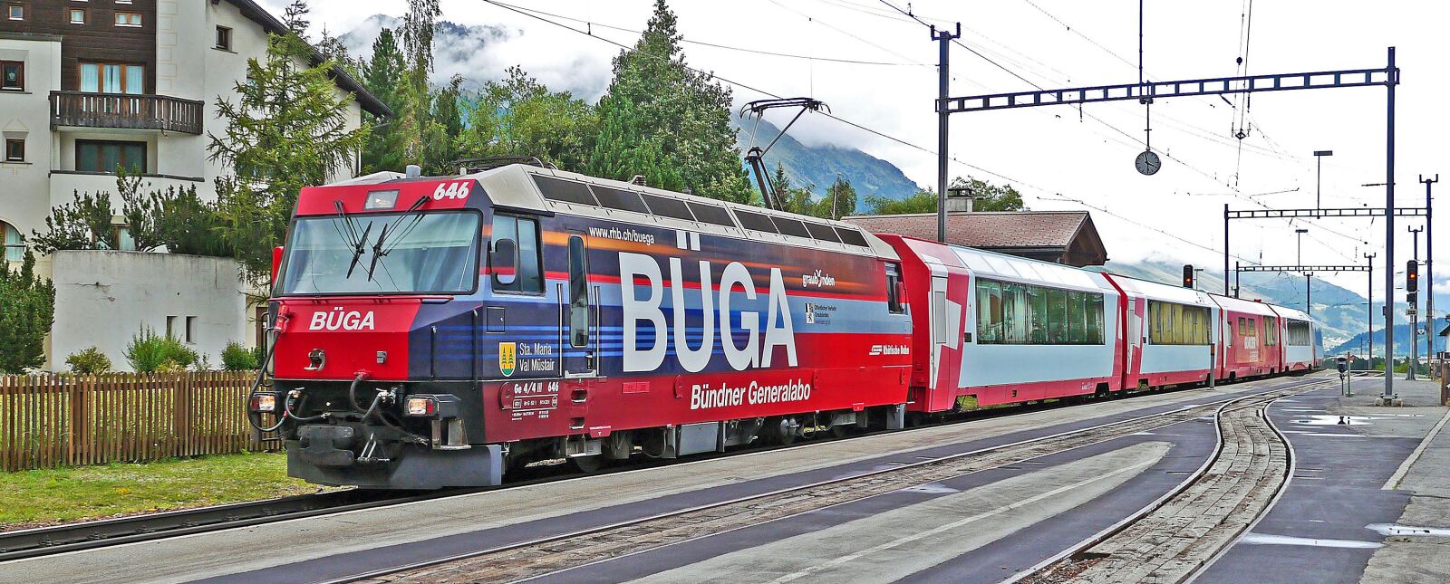 Panasonic Lumix DMC-G3 sample photo. Glacier express, rhaetian railways photography