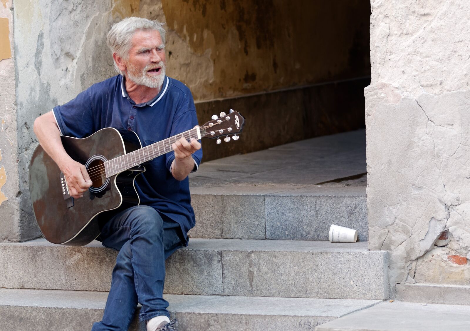 Nikon D5100 sample photo. Man, old, soloist photography