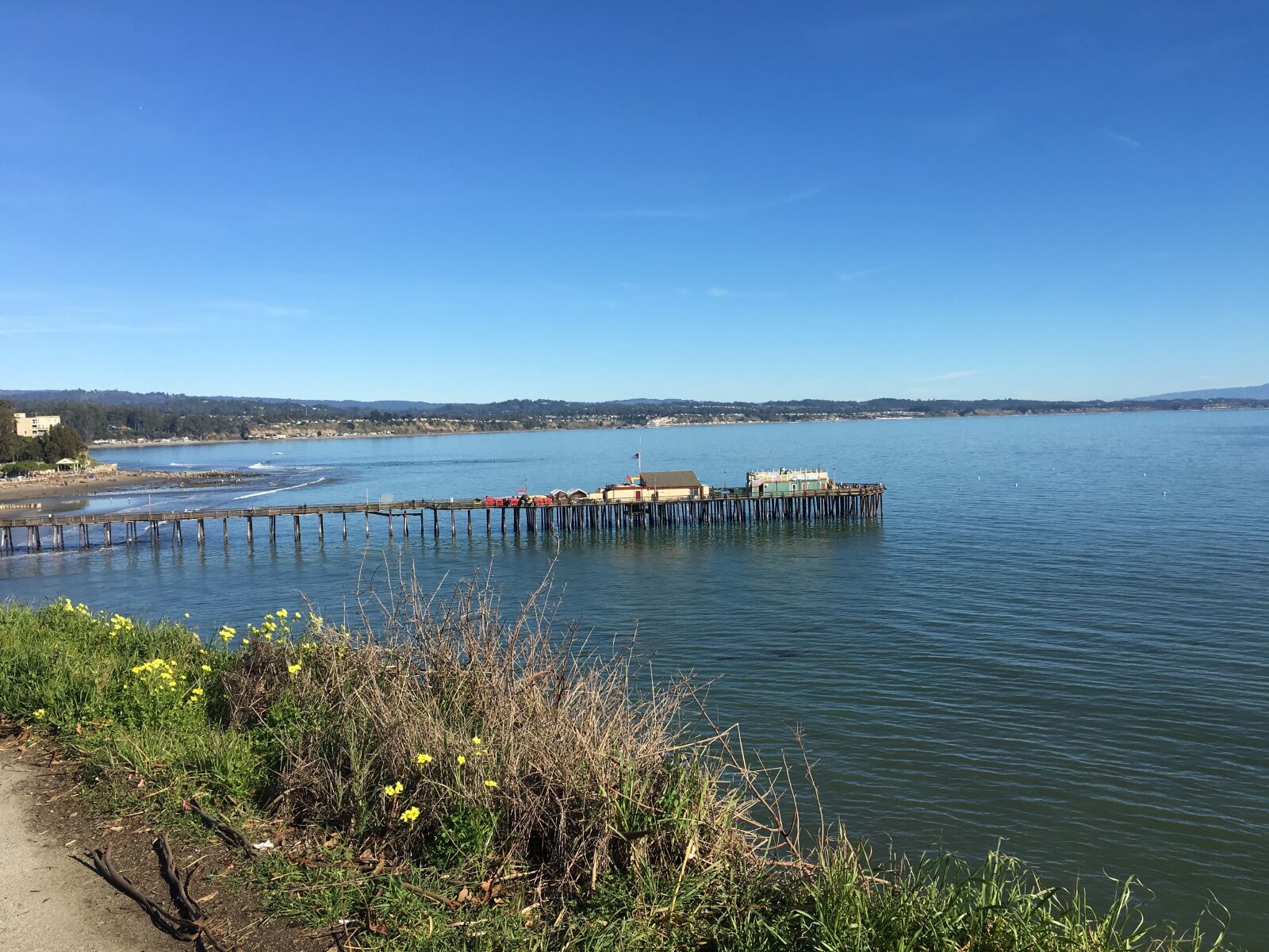 iPhone 6s Plus back camera 4.15mm f/2.2 sample photo. Pier, ocean, capitola photography