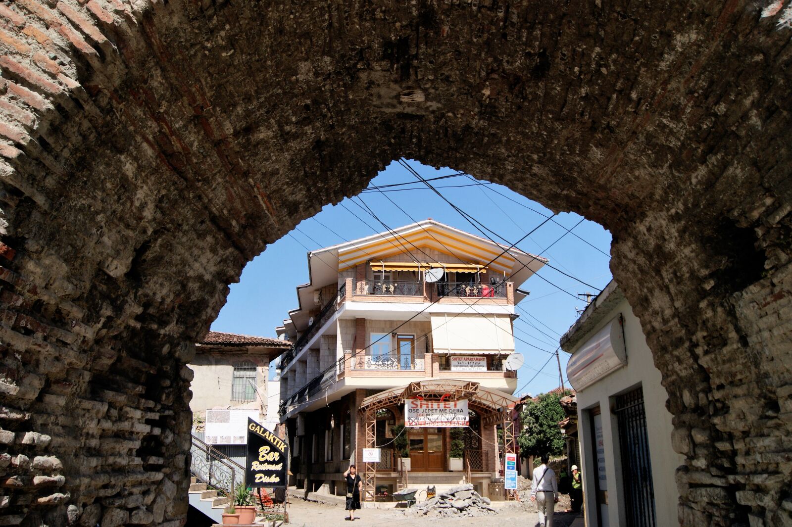 Sony Alpha DSLR-A290 sample photo. Elbasan, city, albania photography