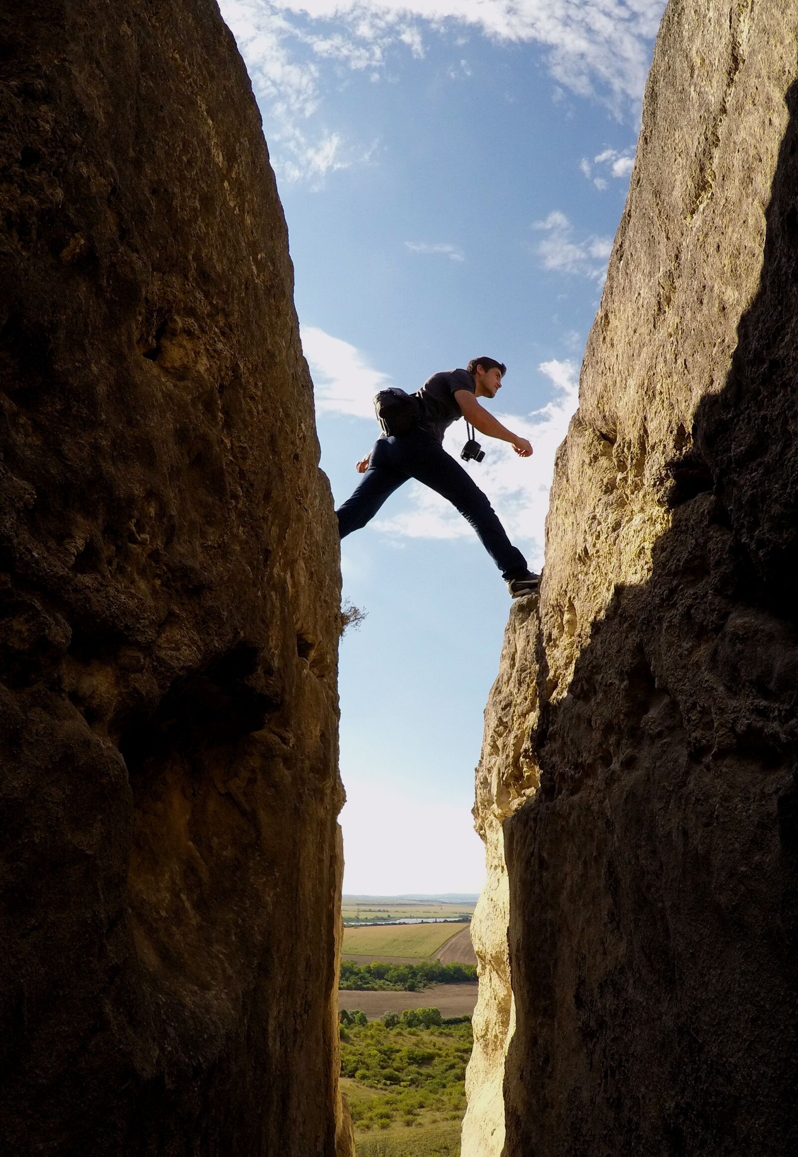 GoPro HERO4 Silver sample photo. Men's, adventurer, mountain photography