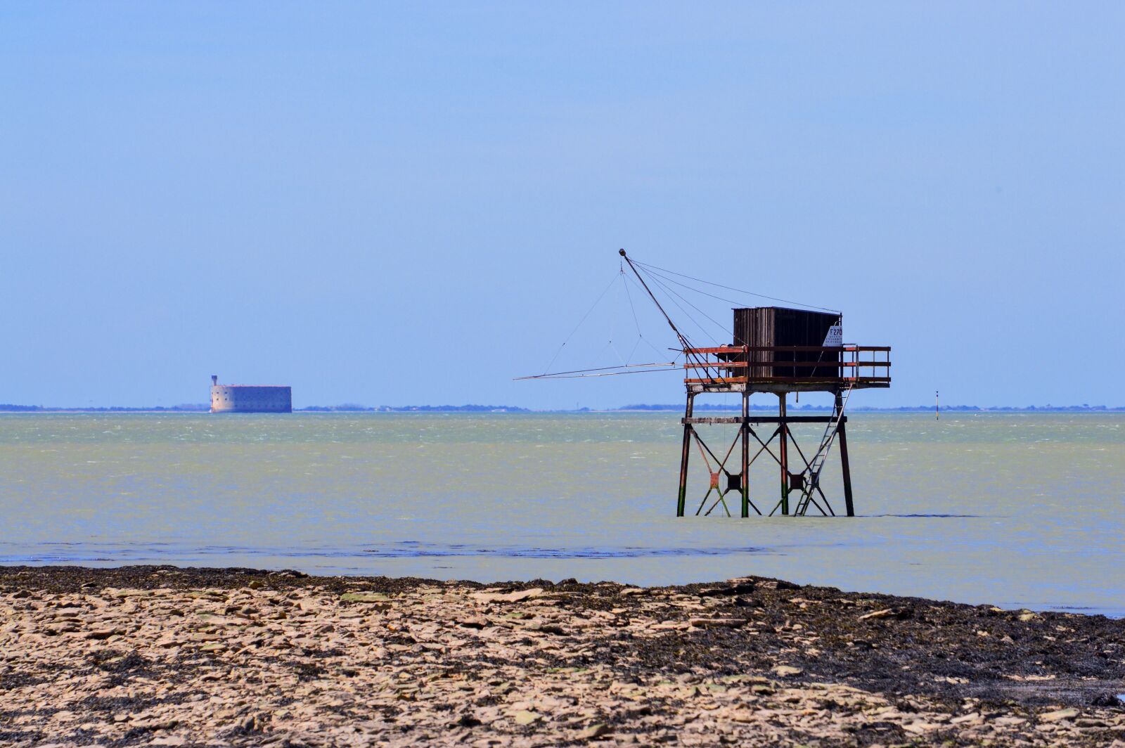 Nikon D3200 sample photo. Fort boyard, charente-maritime, france photography