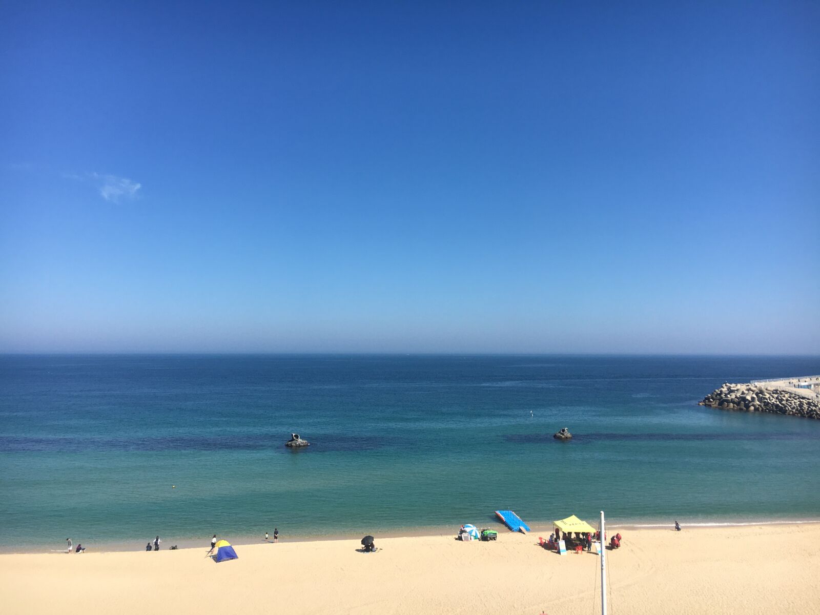 Apple iPhone 6s sample photo. Sea, bathing beach, beach photography