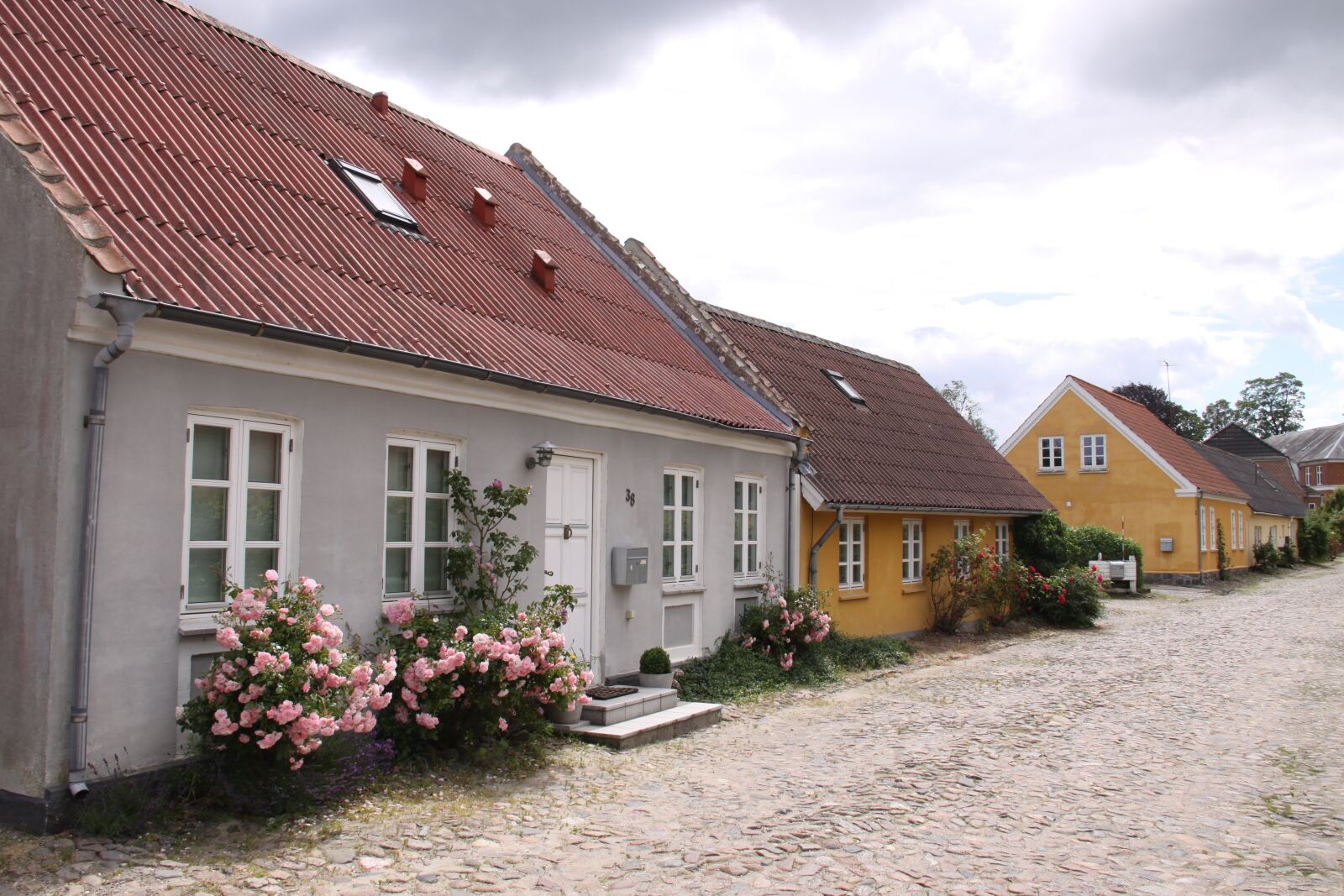 Canon EOS 50D sample photo. Mariager, village, houses photography